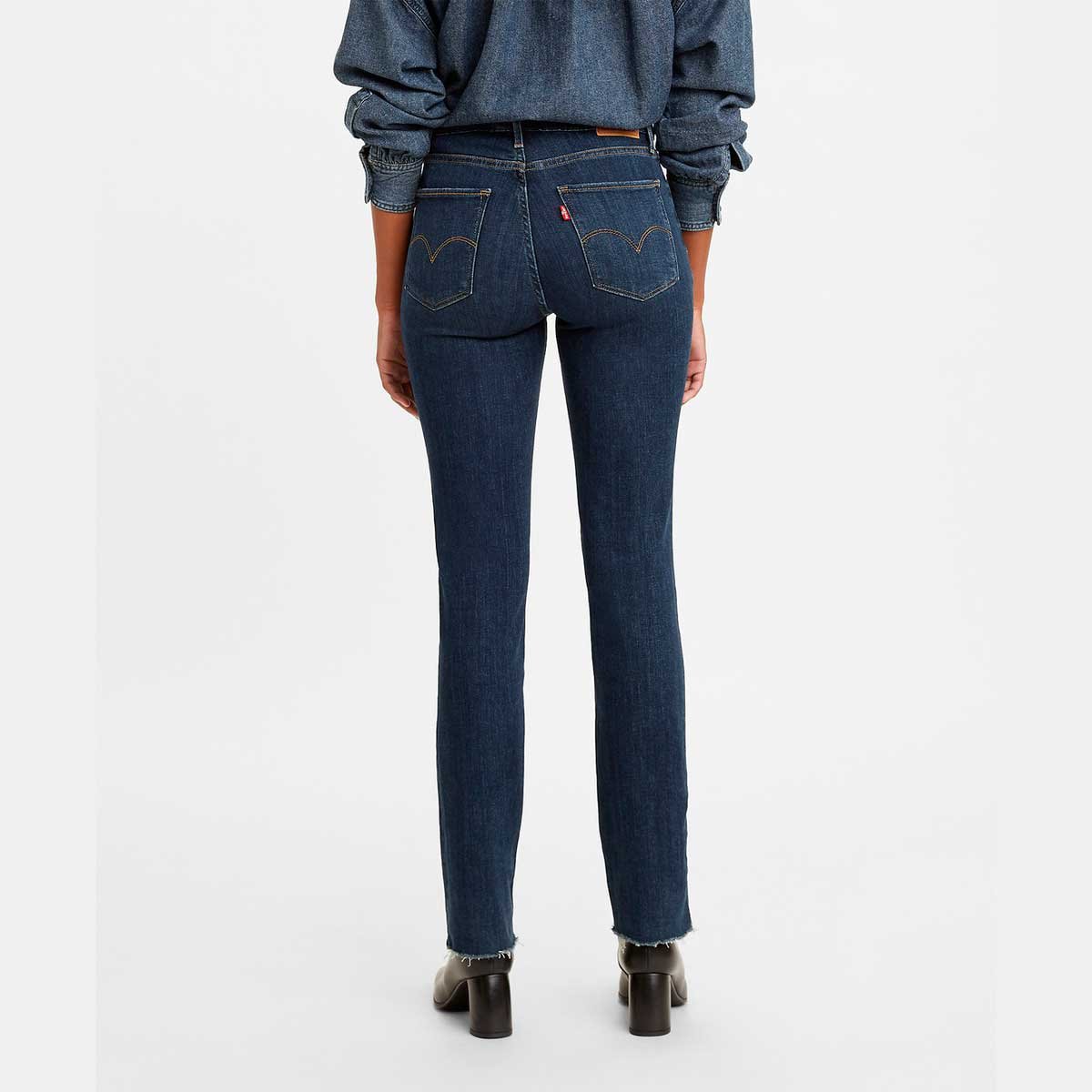 Jeans Levi's 724 High-Rise Straight para Mujer Junior