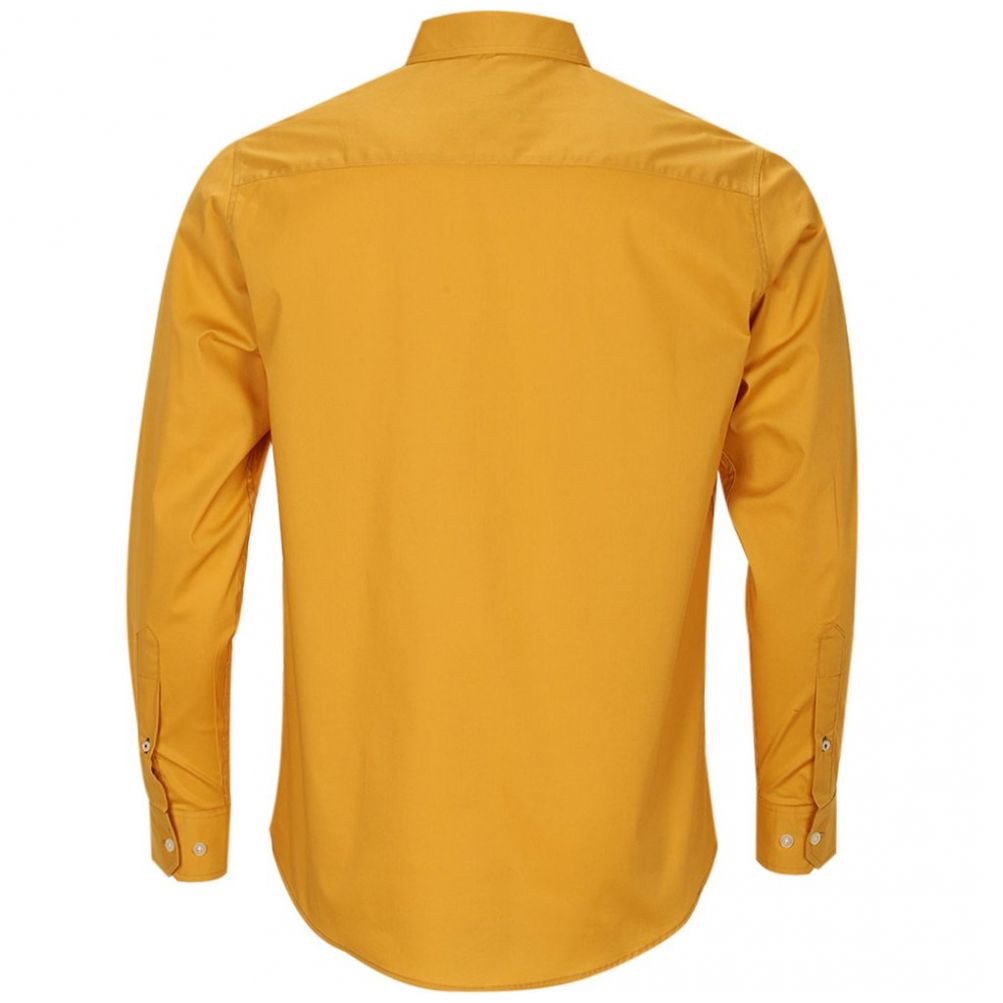 Camisa Manga Larga Casual Strech Lisa Amarilla P11045 Polo Club  para Caballero
