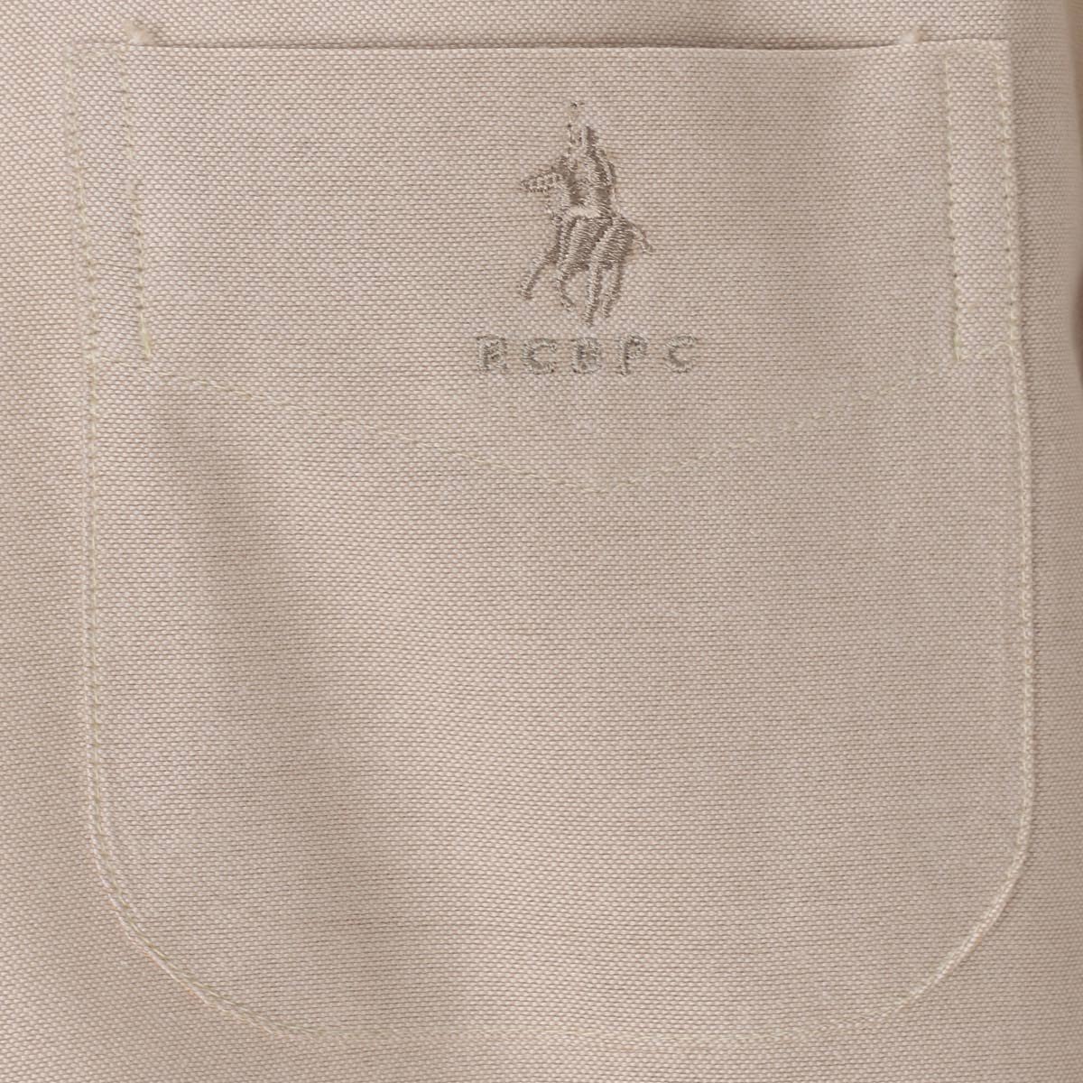 Camisa Manga Larga Básica Lisa Casual Oxford Polo Club para Hombre