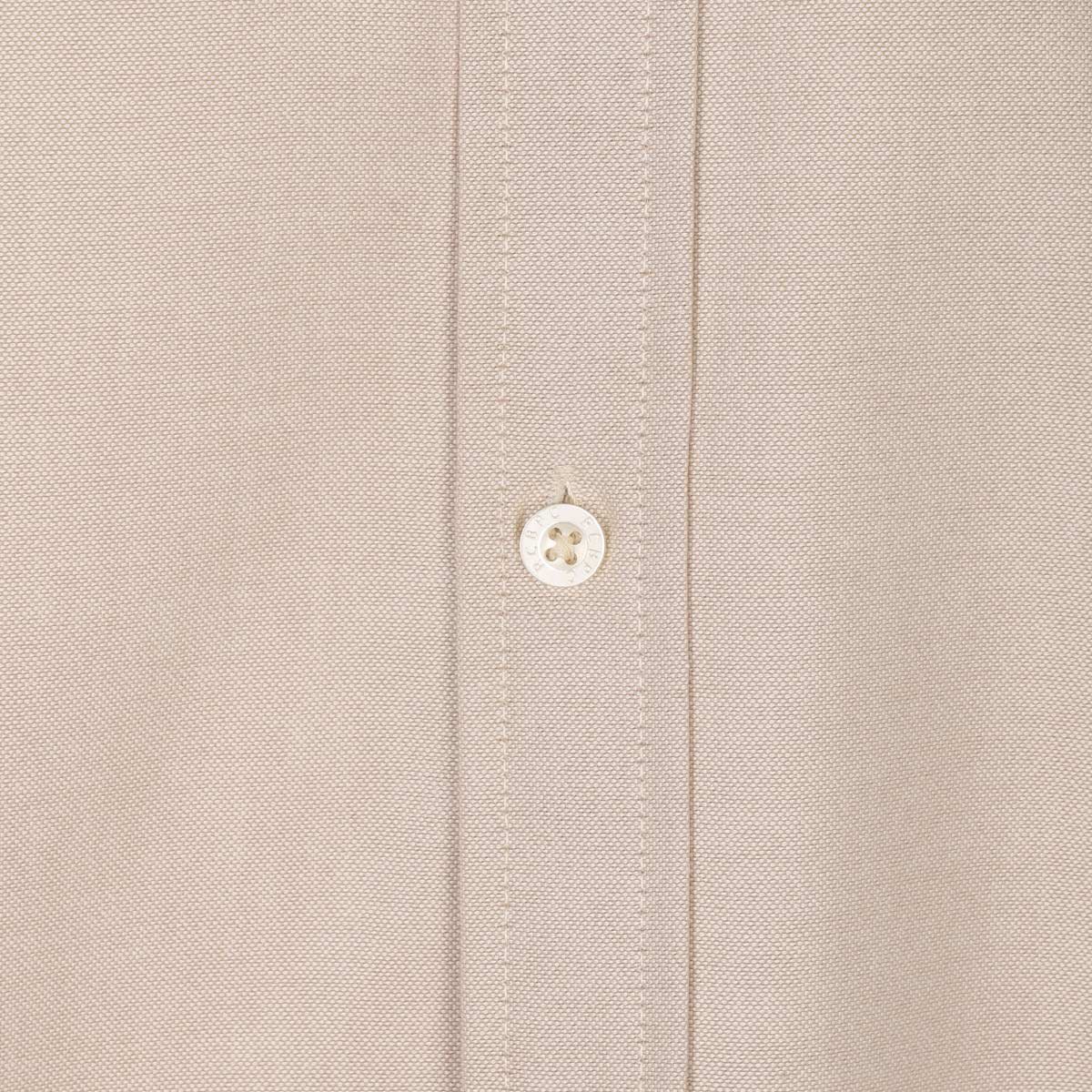 Camisa Manga Larga Básica Lisa Casual Oxford Polo Club para Hombre