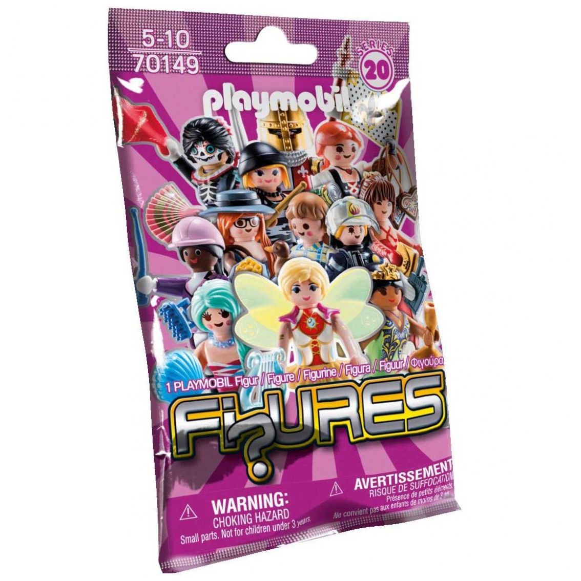 Playmobil-Figuras Niña (Serie 20)