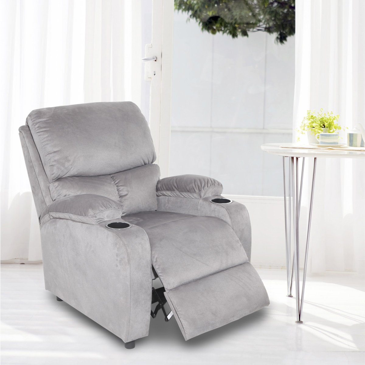 Sillón Reclinable con Portavasos Billy