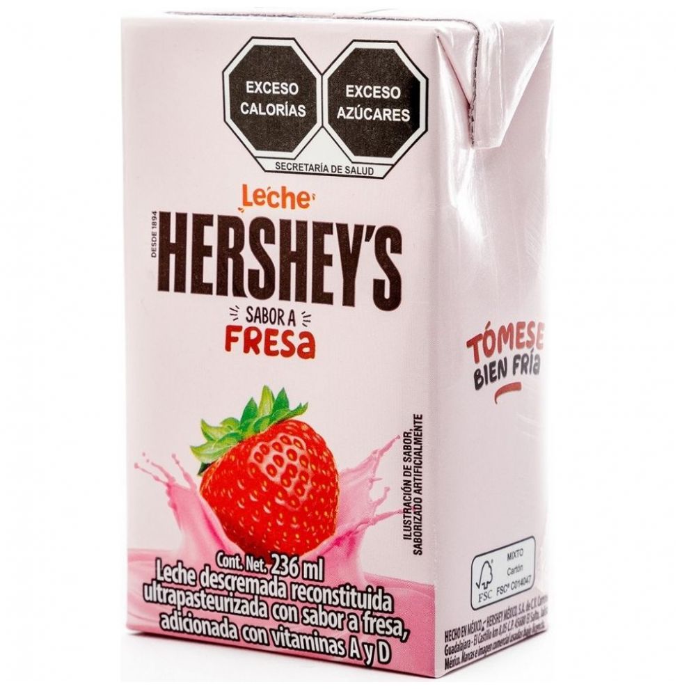 Malteada Sabor Fresa 236 Ml Hershey´s