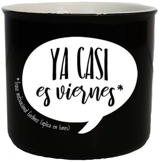 Taza Bold Ya Casi es Viernes Unique