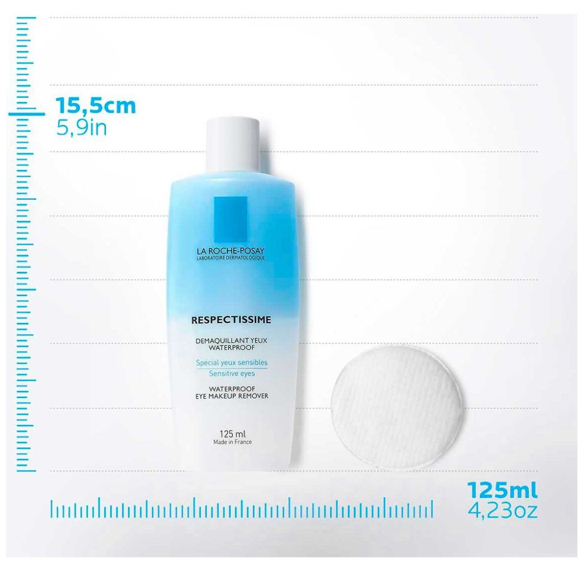 La Roche Posay Desmaquillante de Ojos Respectissime Bifásico 125Ml