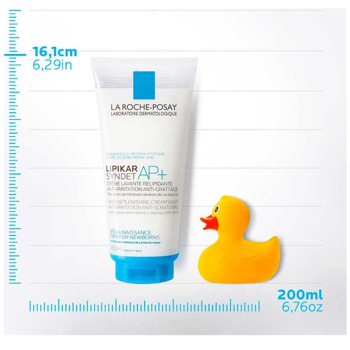 La Roche Posay Gel de Ducha Corporal Lipikar Syndet Ap+ 200Ml