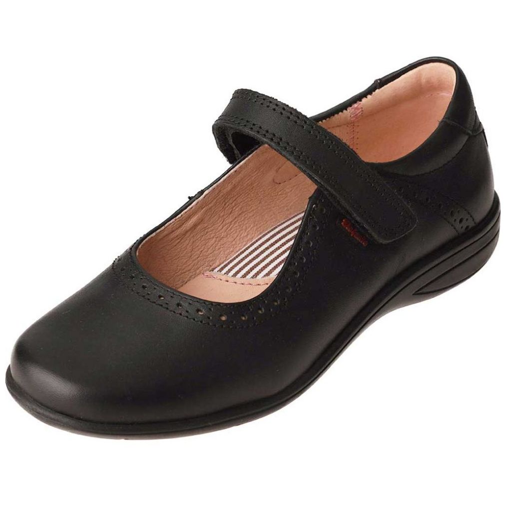 Zapato Mary Jean Escolar 18-21 Negro Elefante para Niña