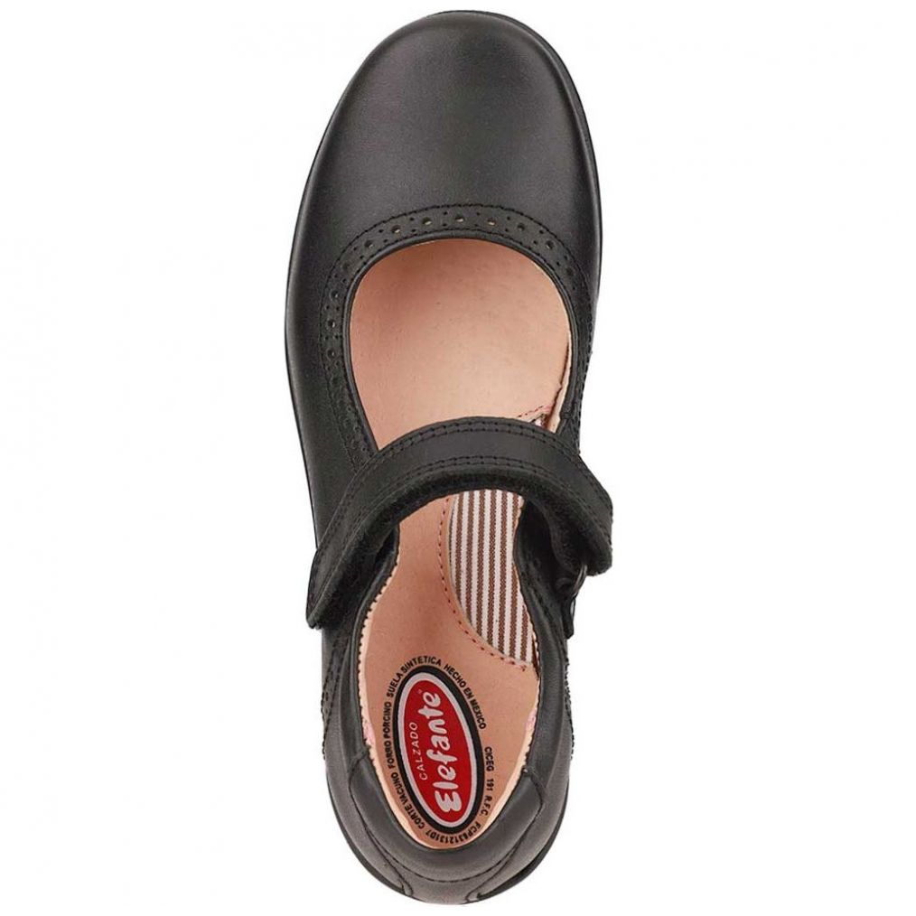 Zapato Mary Jean Escolar 18-21 Negro Elefante para Niña