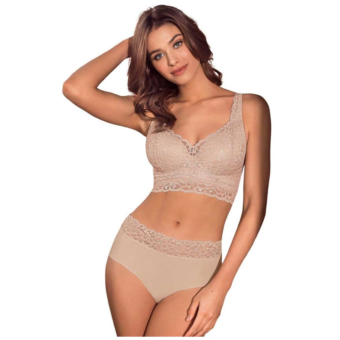 Brasier Tipo Bustier Alto Cubrimiento Leonisa