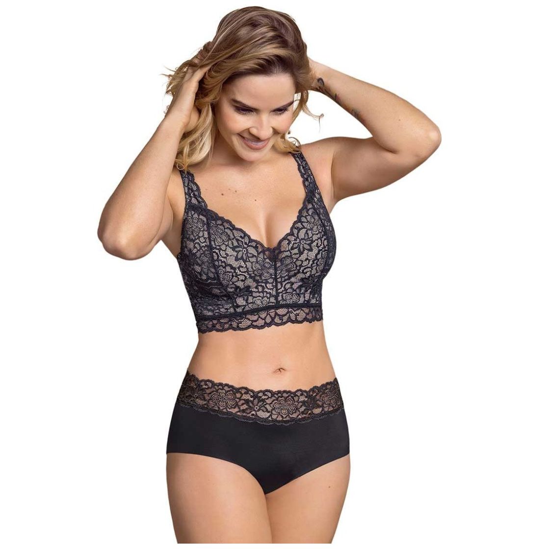 Brasier Tipo Bustier Alto Cubrimiento Leonisa