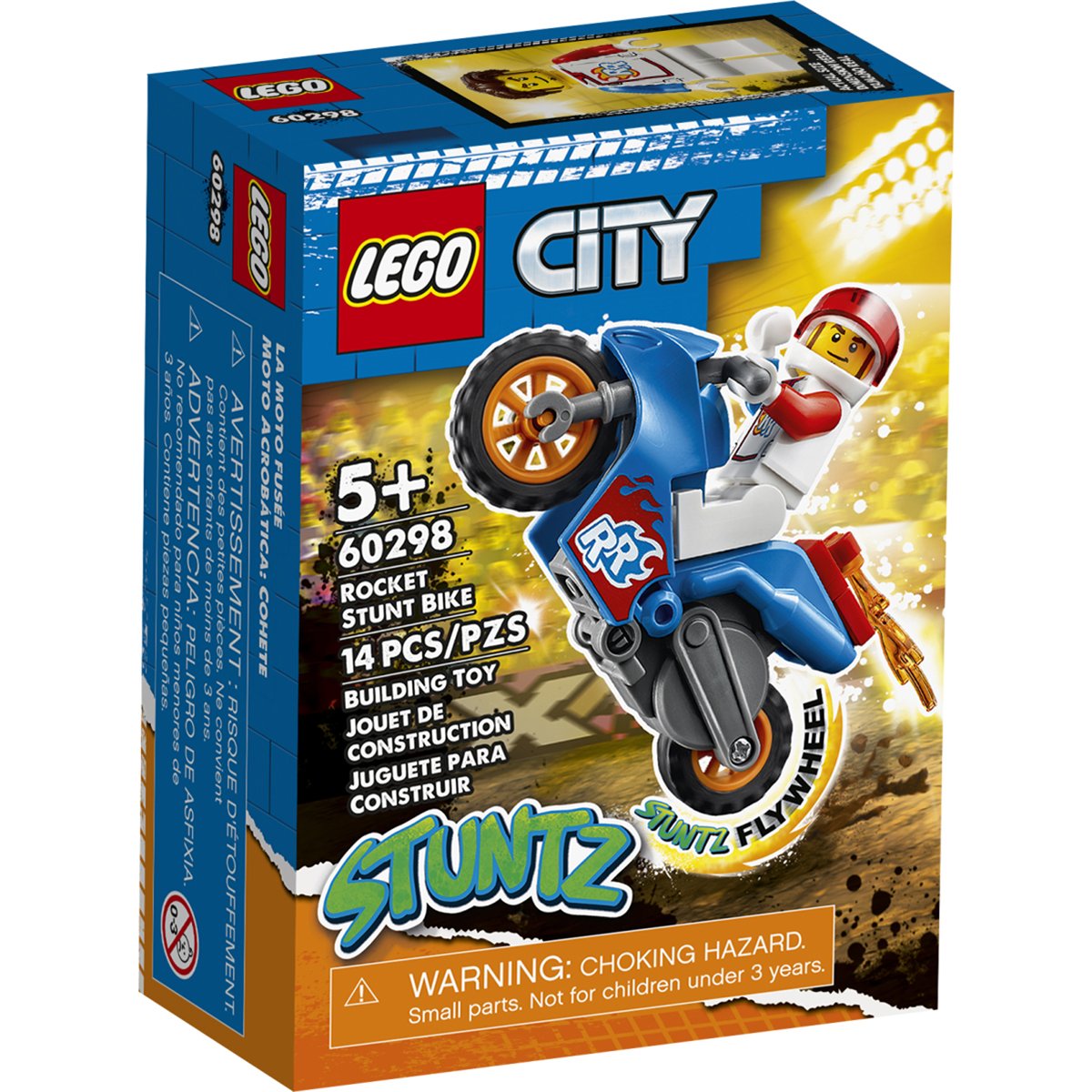 City Rocket Stunt Bike Lego City Stuntz