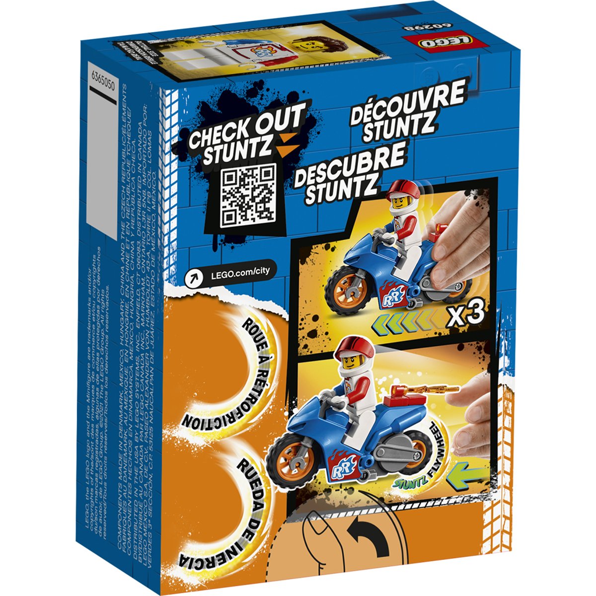 City Rocket Stunt Bike Lego City Stuntz