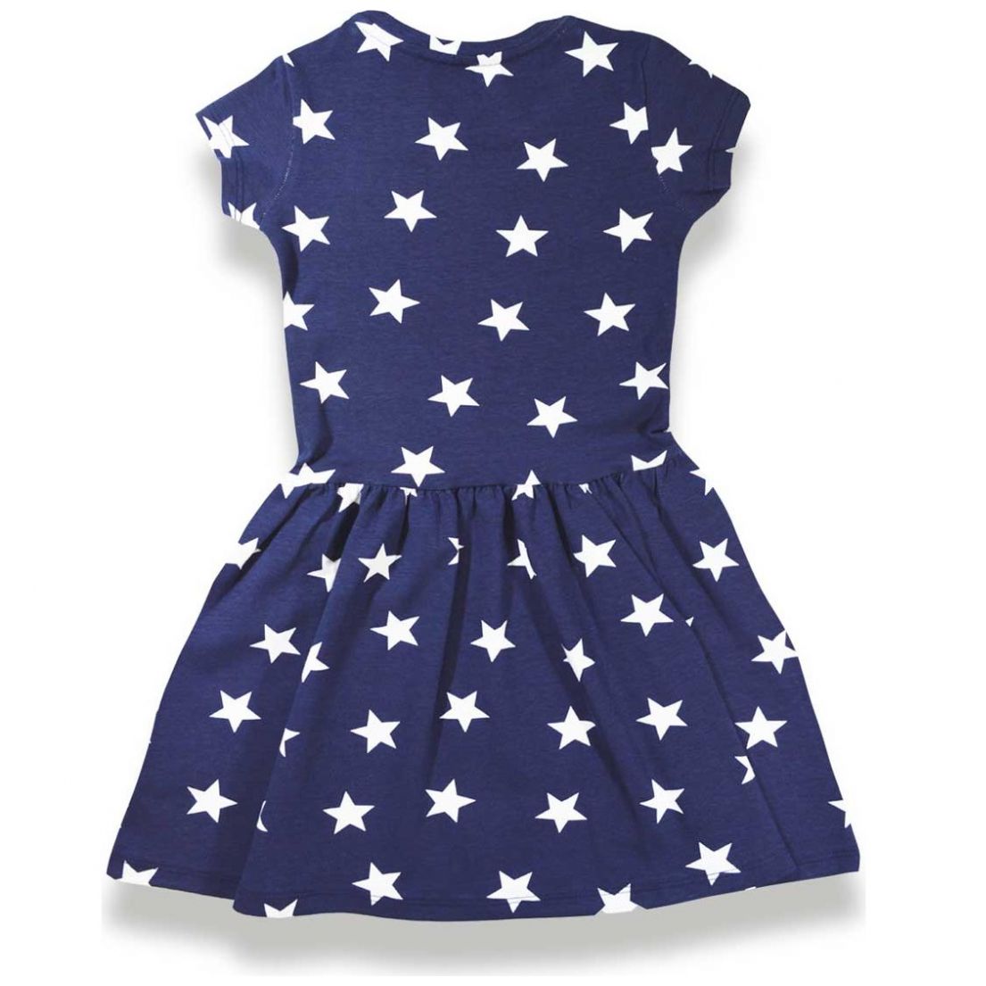 Vestido Manga Corta con Bordado Hello Kitty para Niña Modelo Ve17055