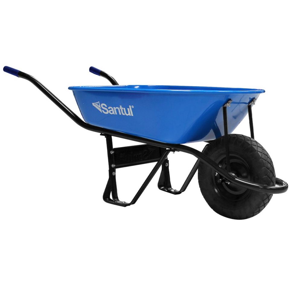 Carretilla 5 Ft3 C/ Llanta 16X4 Neumática Reforzada Santul