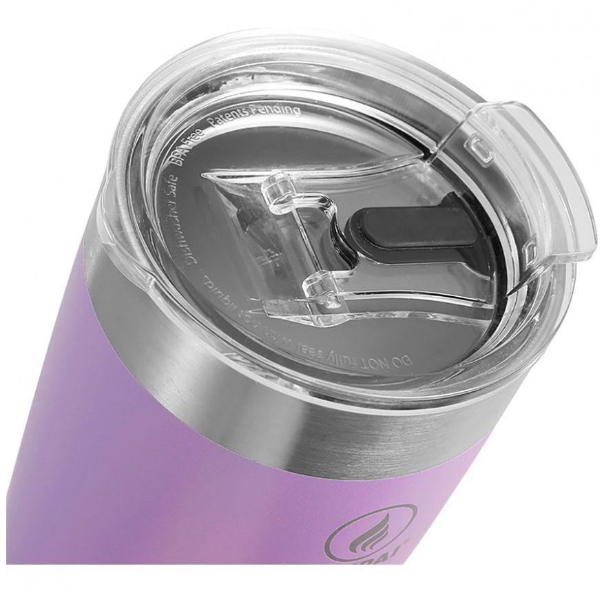 Vaso de Acero Inoxidable Senpai 600 Ml 20 Oz Color Lila