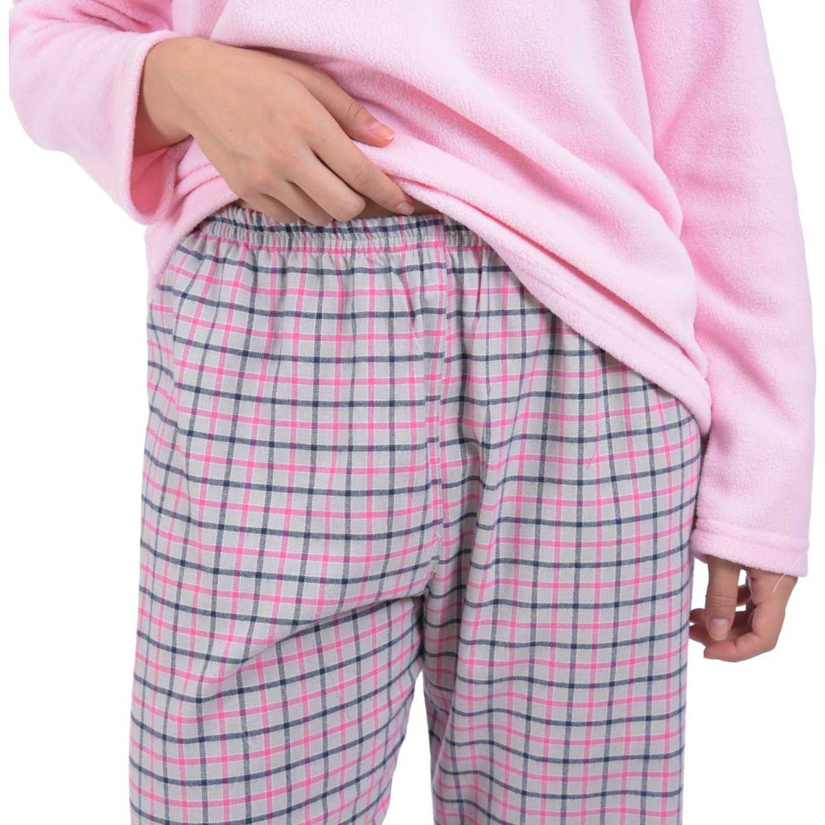 Pijama de Franela con Sudadera Moda Villa