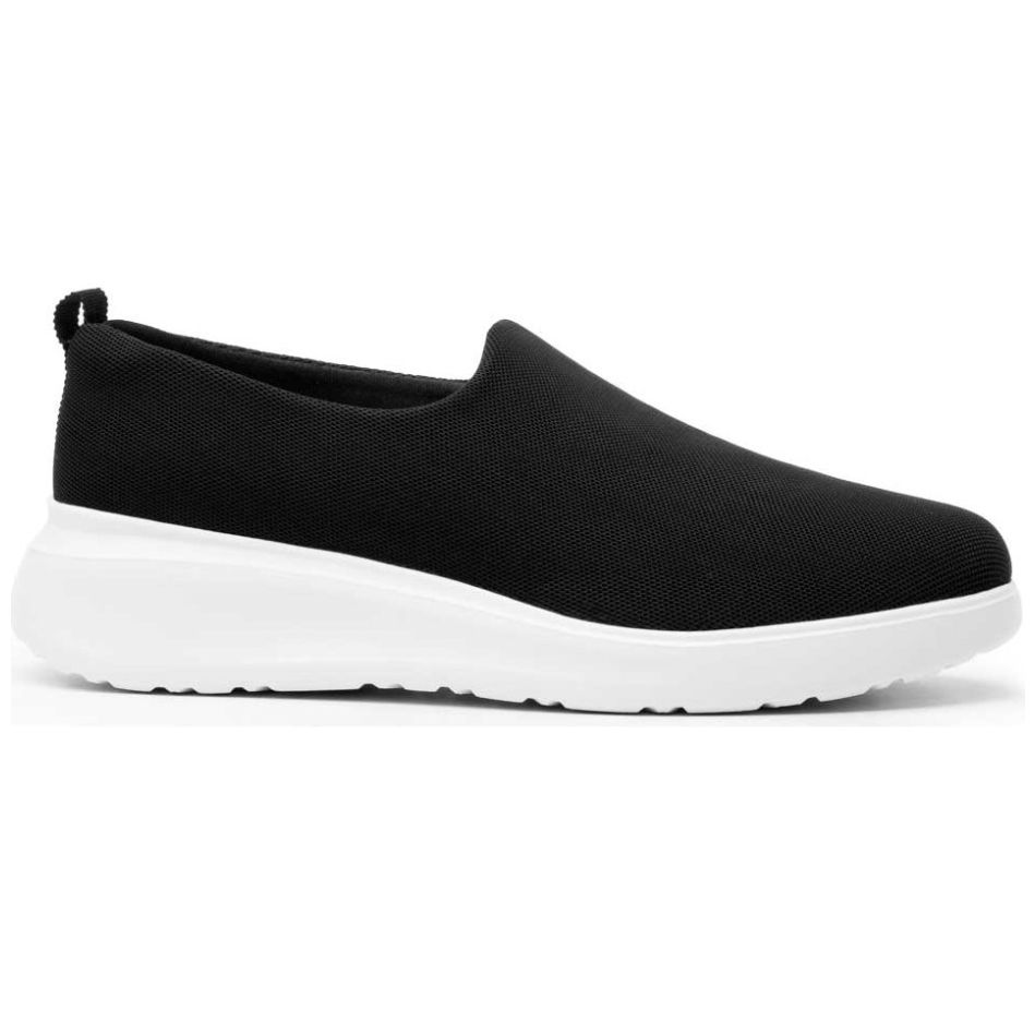 Slip On Textil para Mujer Color Negro Flexi