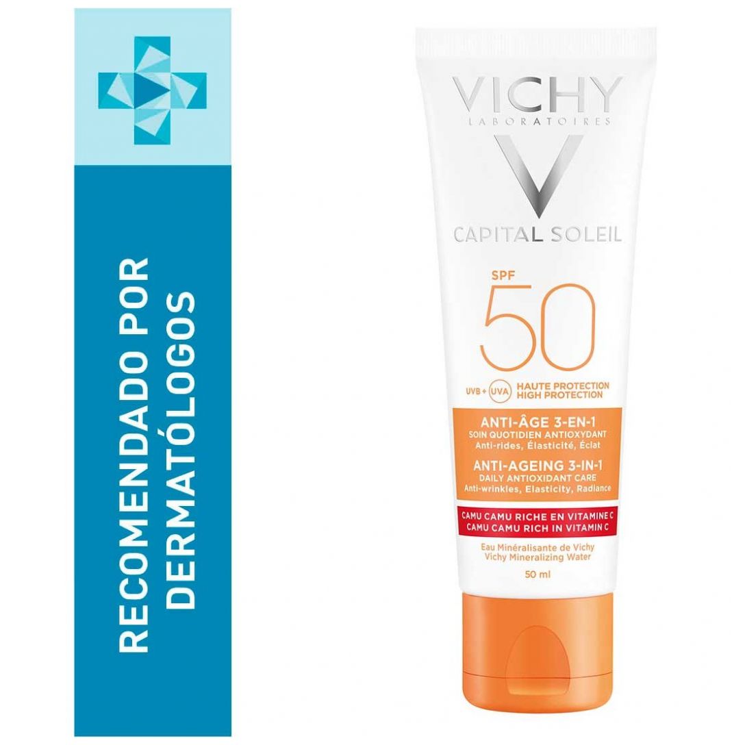 Vichy Capital Soleil Fps 50+ Anti-Edad 50Ml