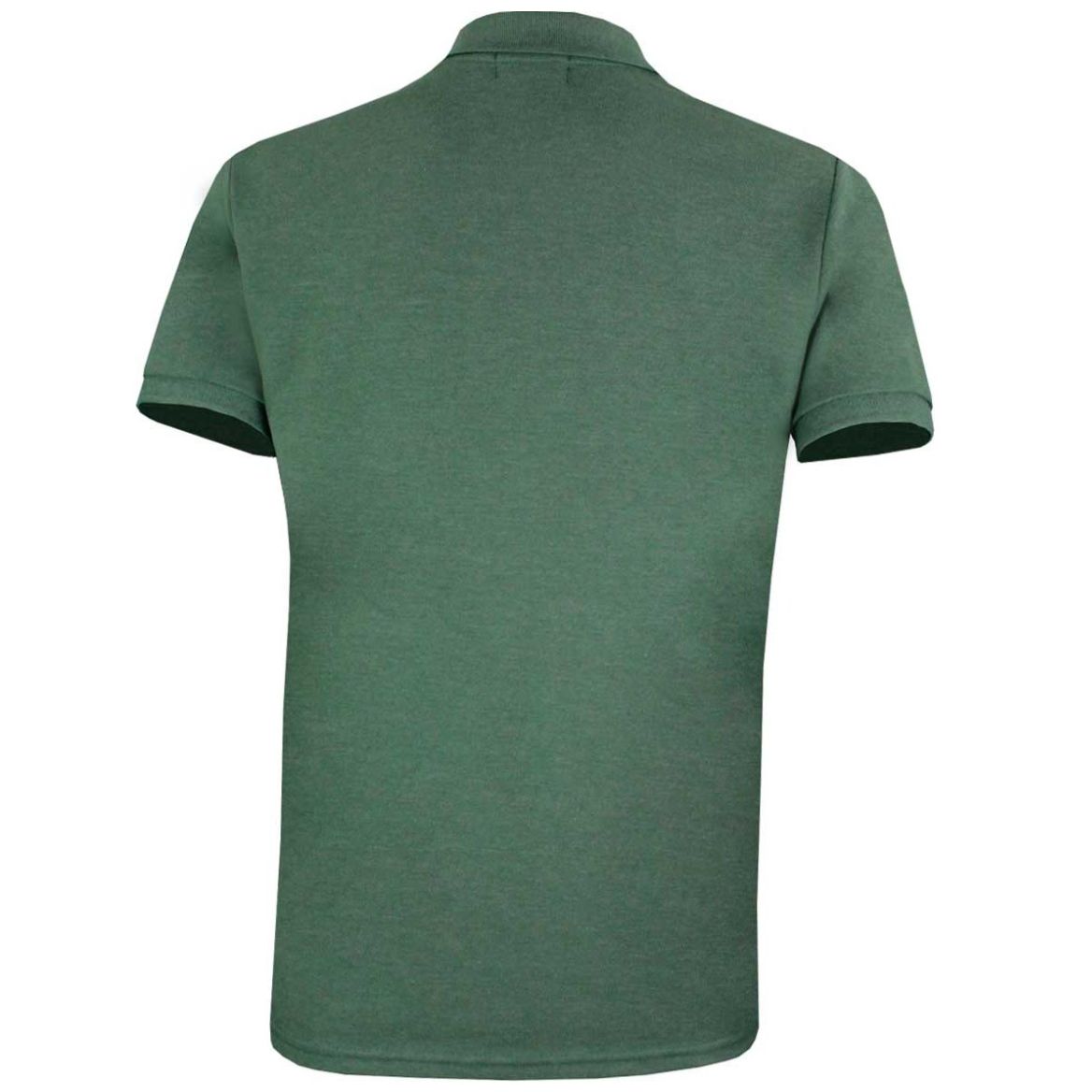 Playera Talla Plus Polo Manga Corta Jaspe Verde Rcb Polo Club Modelo Elo 104Bpvdmi para Hombre