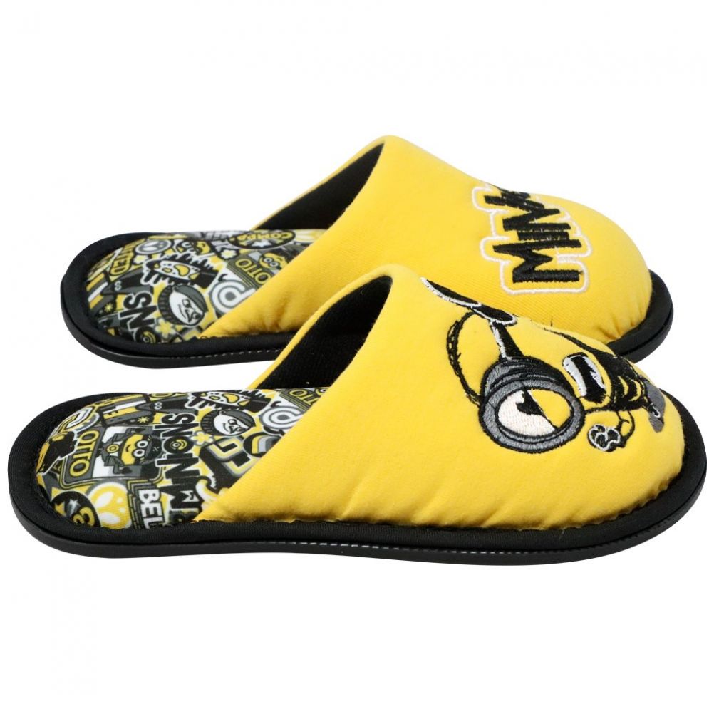Pantufla Salto de Cama Amarillo Minions para Niño
