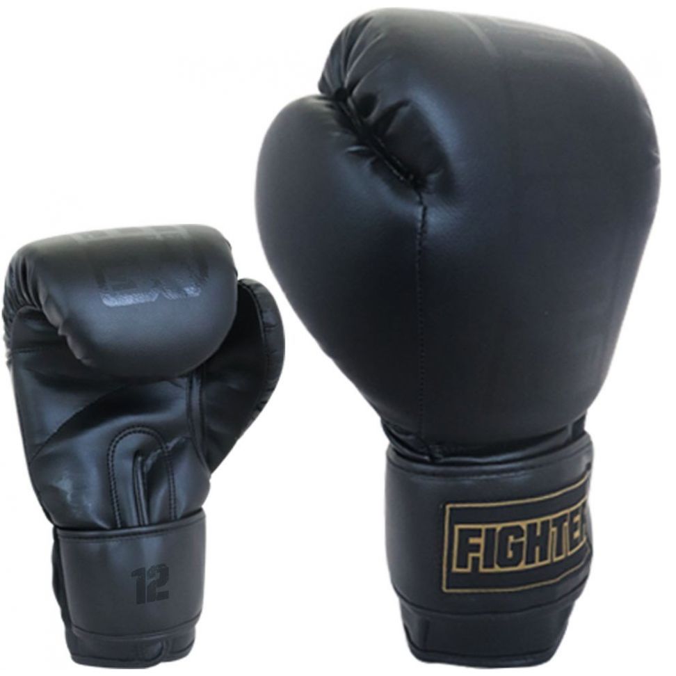 Guantes de Box T M Fighter Negro 82056 Voit Unisex