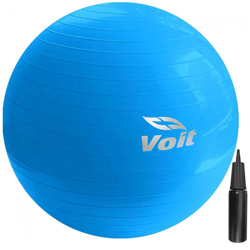 RACK & PACK Pelota de Yoga Pilates 60 Cm con Bomba Pelota para