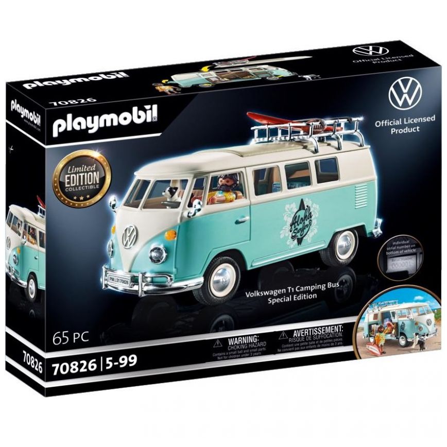Furgoneta de Juguete Volkswagen T1 Camping Bus - Edición Especial