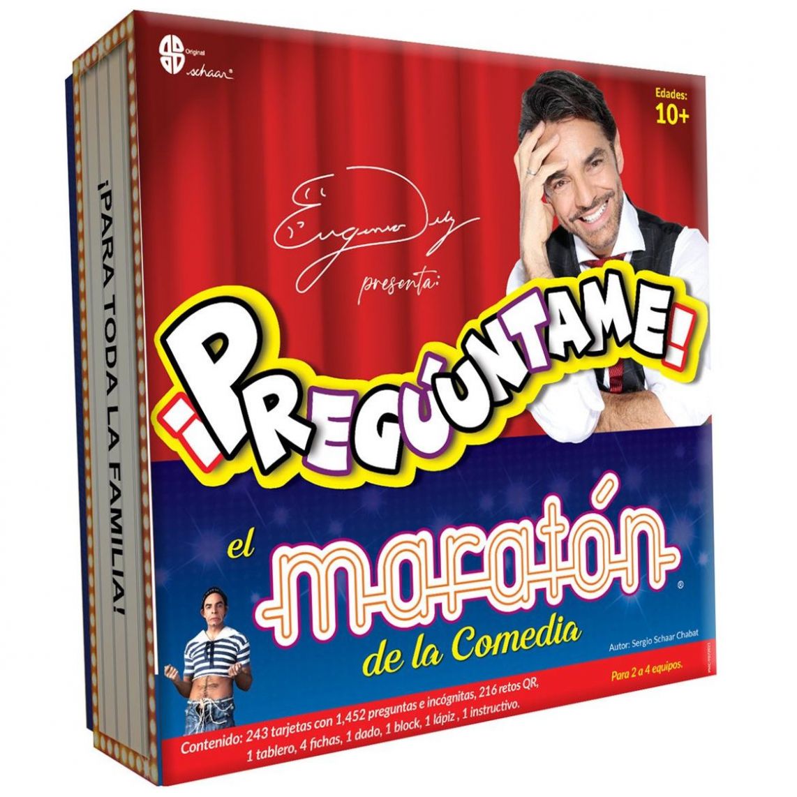 Juego de Mesa ¡preguntame! el Maraton de la Comedia