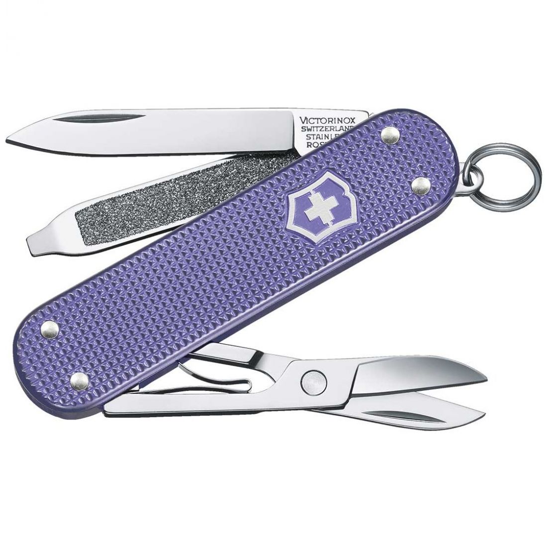 Navaja Victorinox Classic Electric Lavender Alox 58Mm 5 Usos Modelo 0.6221.223G