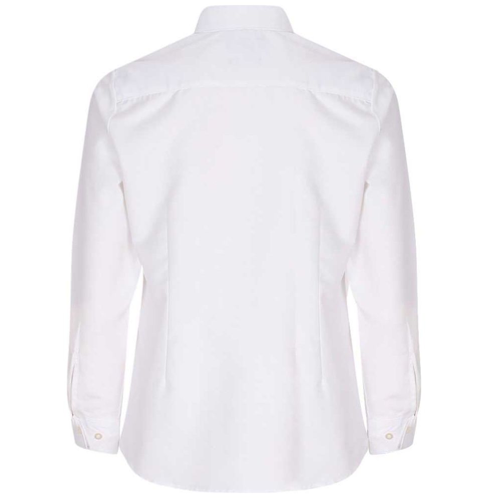 Camisa Básica Camisera Oxford Blanca Manga Larga Royal Polo Club