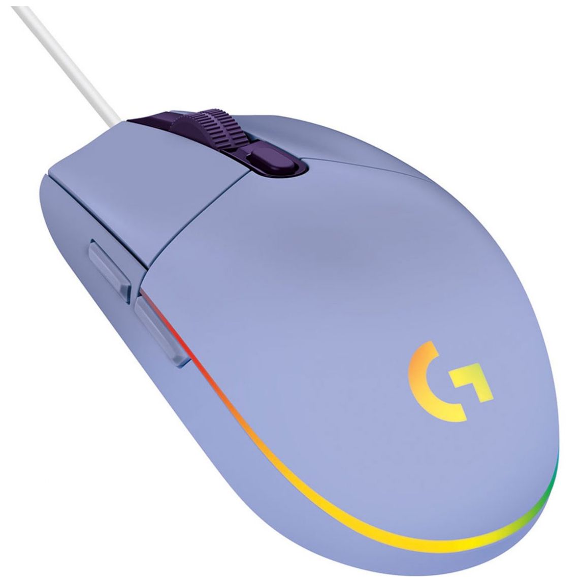 Mouse Lila Rgb para Gaming Logitech