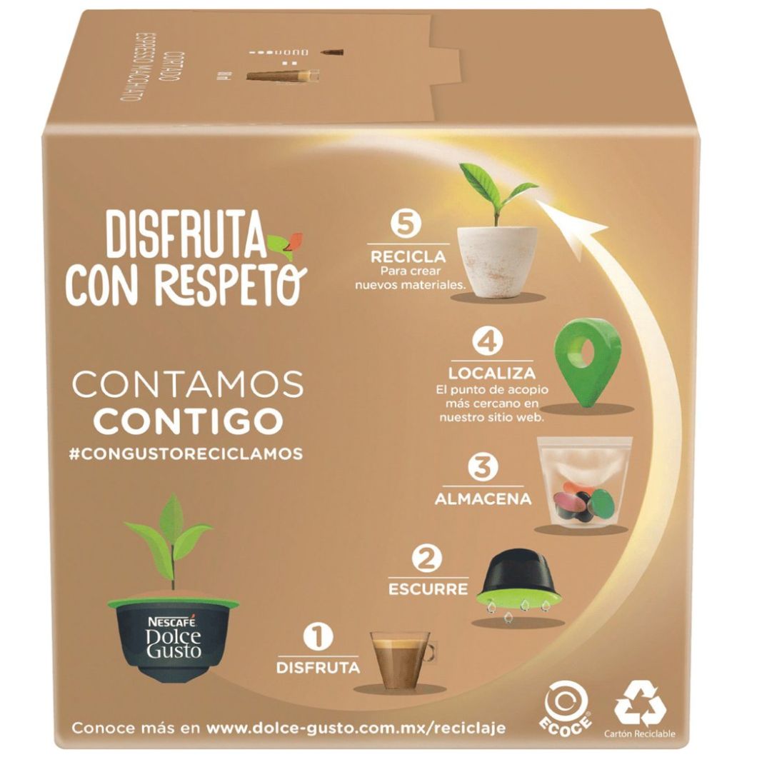 Cápsula Nescafe Dolce Gusto Cortado Espresso Macc