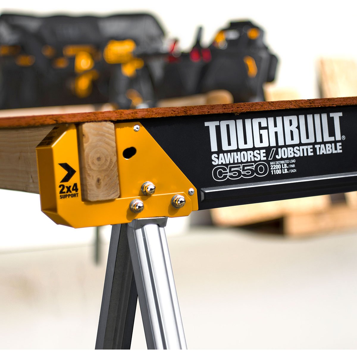 Caballete de Aserrar/ Mesa de Trabajo Portátil Toughbuilt