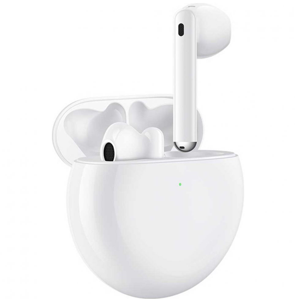 Audífono Inalámbrico Huawei Freebuds 4i Color Blanco In-ear Color Ceramic  white