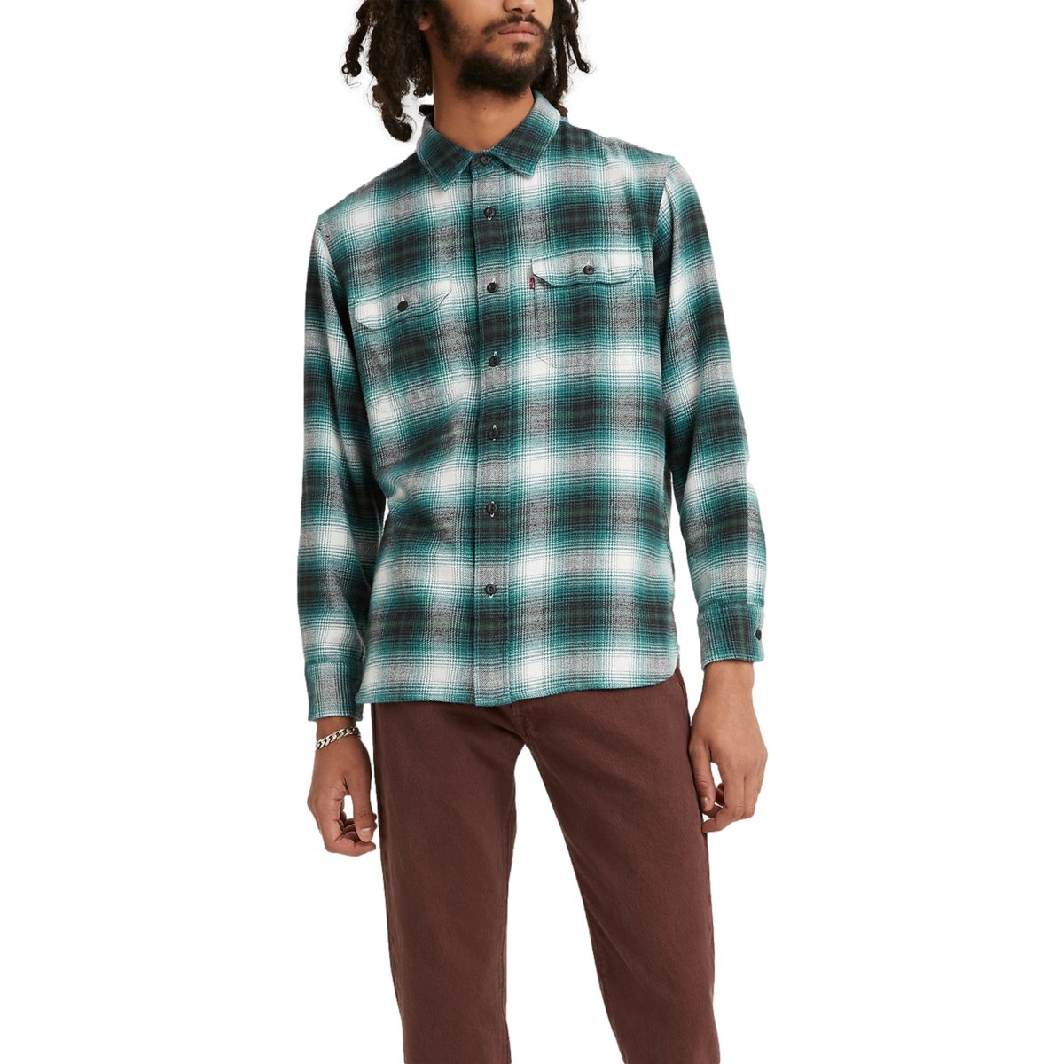 Camisa Levi's Classic Worker Overshirt Modelo Elo 195870166 para Hombre