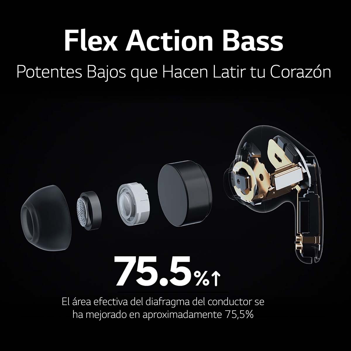 Audífonos LG Tone Free Fp9W Blanco
