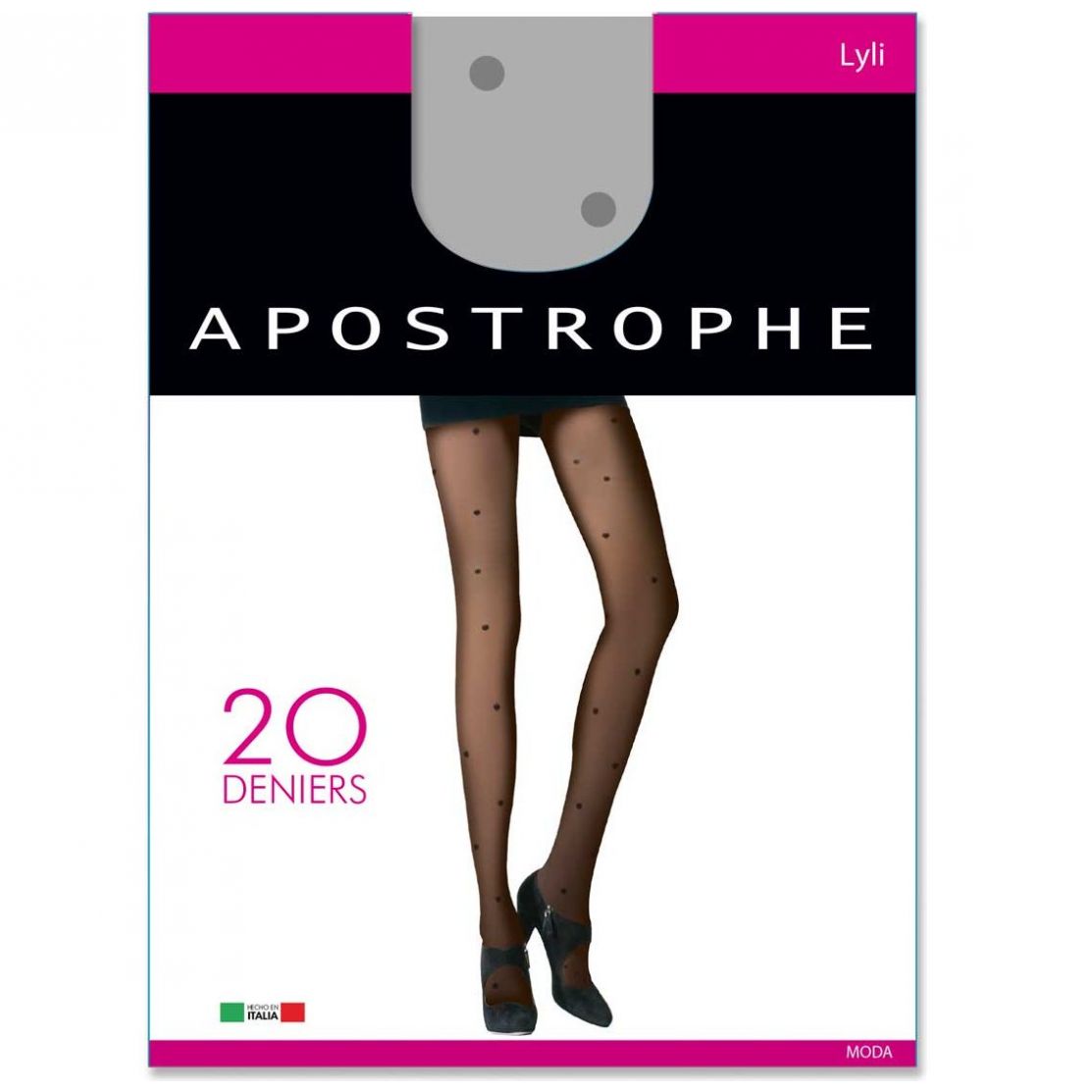 Pantimedia Apostrophe Puntos para Mujer