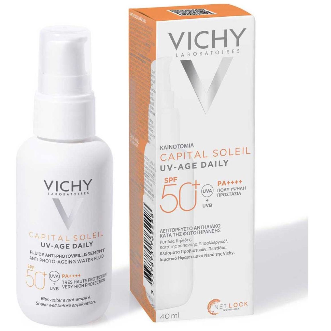Vichy Bloqueador Solar Ant Edad Rostro Cvit e