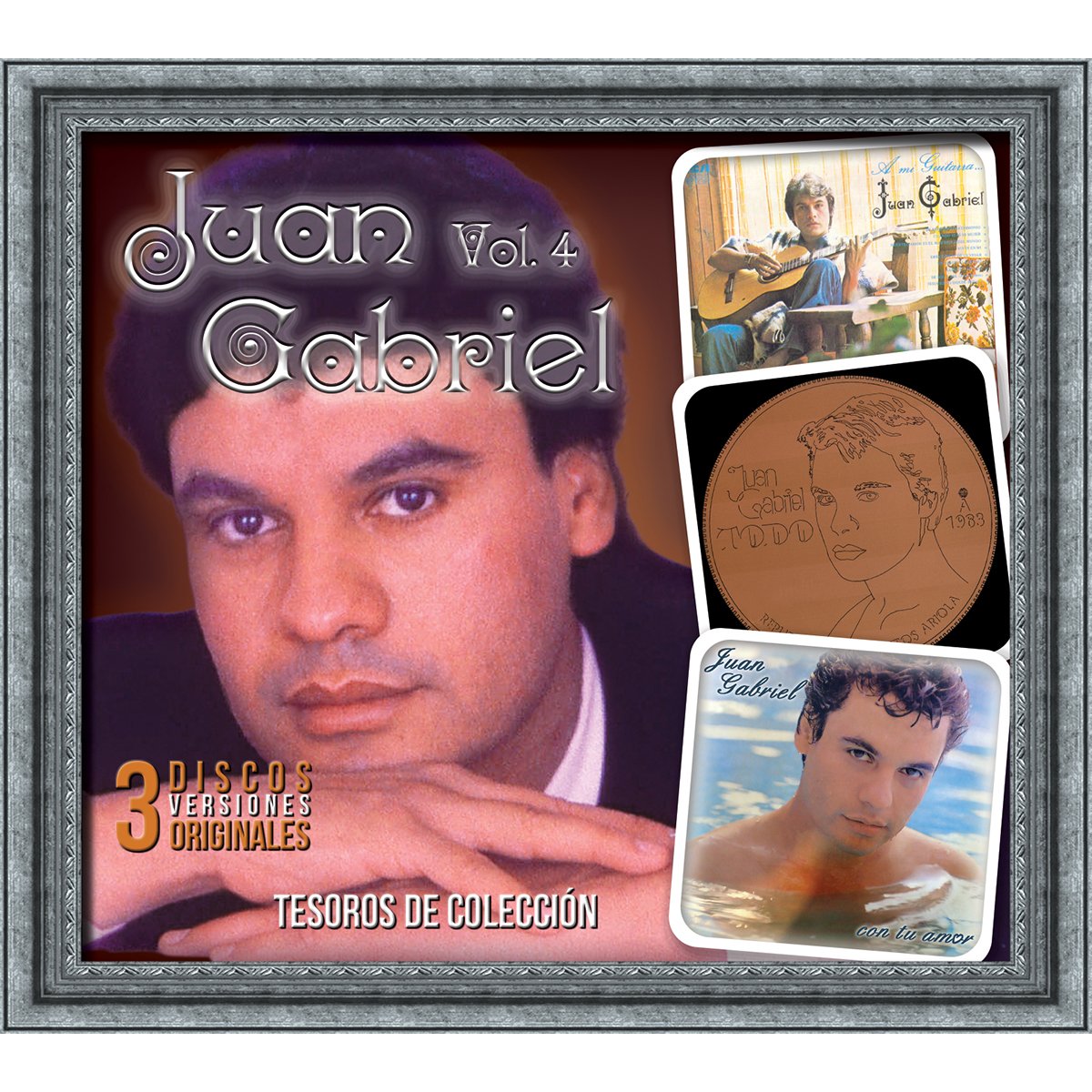 3 Cds Juan Gabriel Tesoros de Coleccion Vol. 4