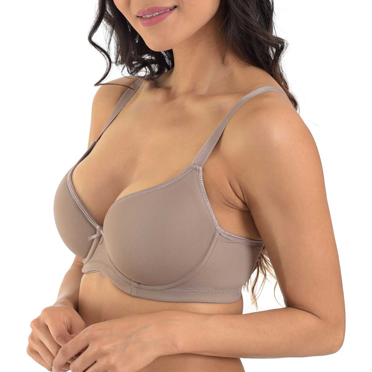 Brasier Liso Premoldeado Princess de Luxe 2095-C