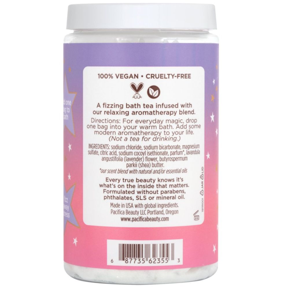 Bombas Baño Pacifica Lavender Moon Súper Fizz Bath Tea