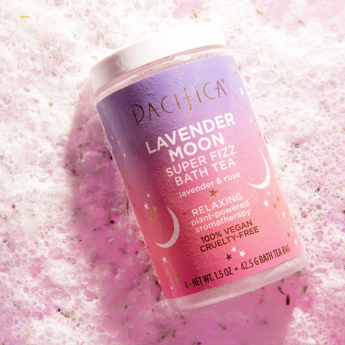 Bombas Baño Pacifica Lavender Moon Súper Fizz Bath Tea