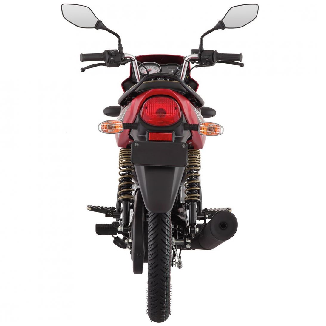 Motocicleta Platina 125 Rojo Bajaj