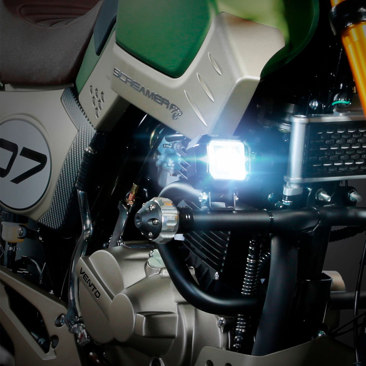 Motocicleta Screamer 250 Verde 2022 Vento