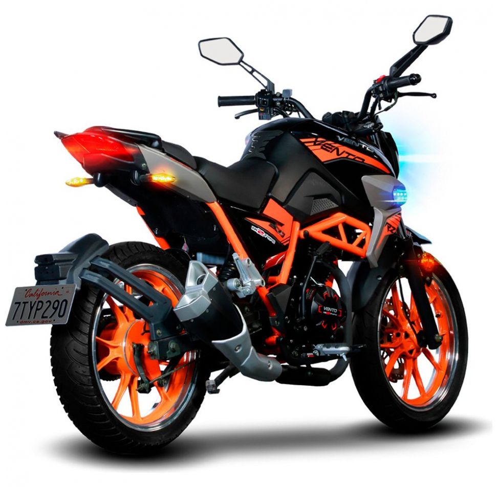 Motocicleta Nitrox 200 Naranja 2022 Vento