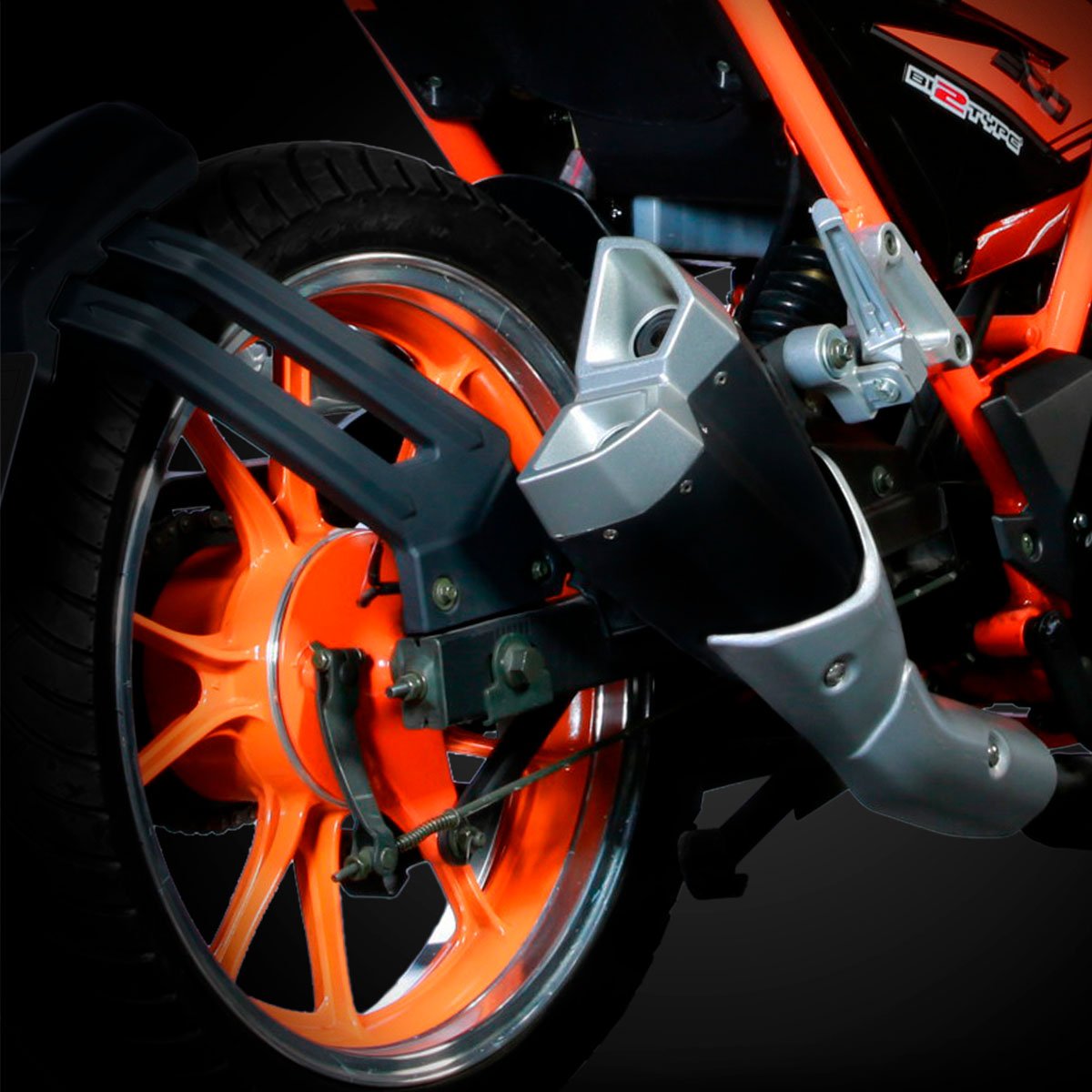 Motocicleta Nitrox 200 Naranja 2022 Vento