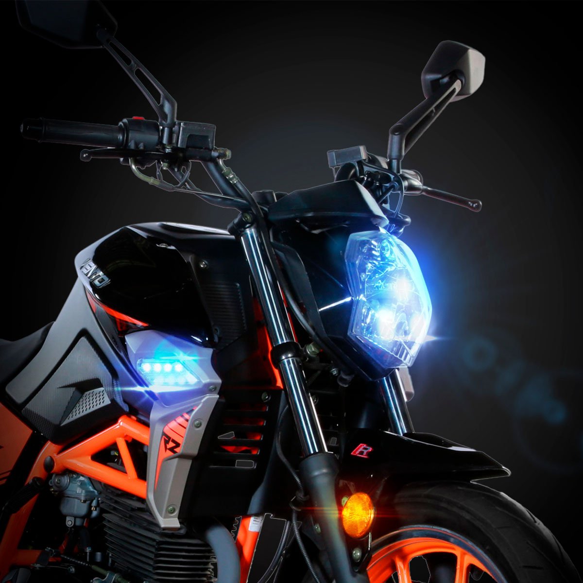 Motocicleta Nitrox 200 Naranja 2022 Vento