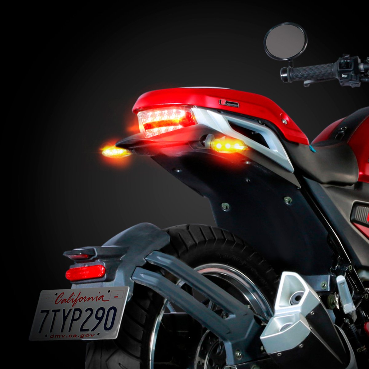 Motocicleta Vracer 250 Roja 2022 Vento