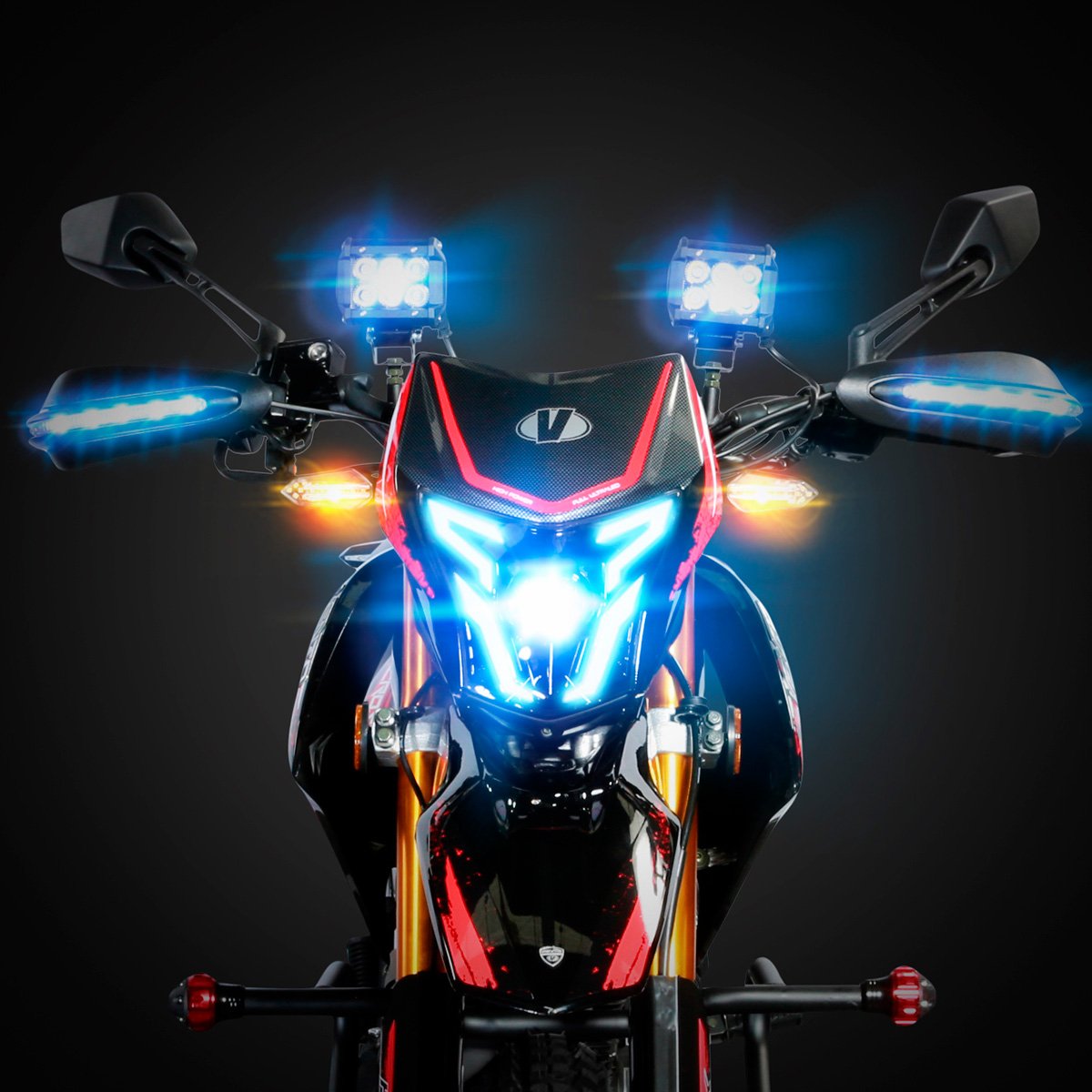 Motocicleta Crossmax 250 Pro Negro 2022 Vento