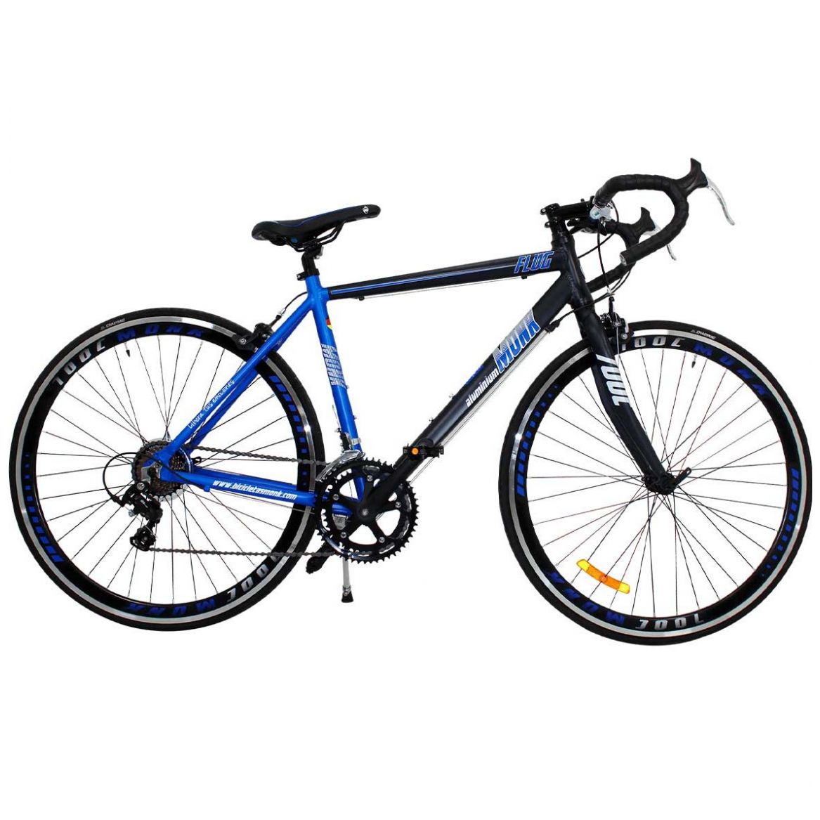 Bicicleta Azul con Negro Flug Carrera Alum R-25 14Vel Azul/negro Monk